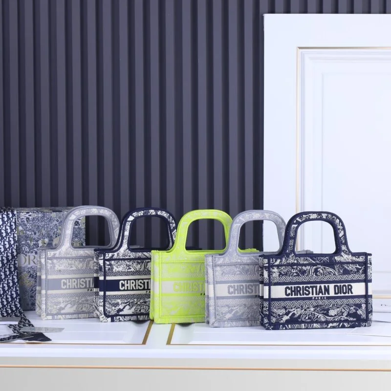Dior Toile De Jouy Mini Book Tote