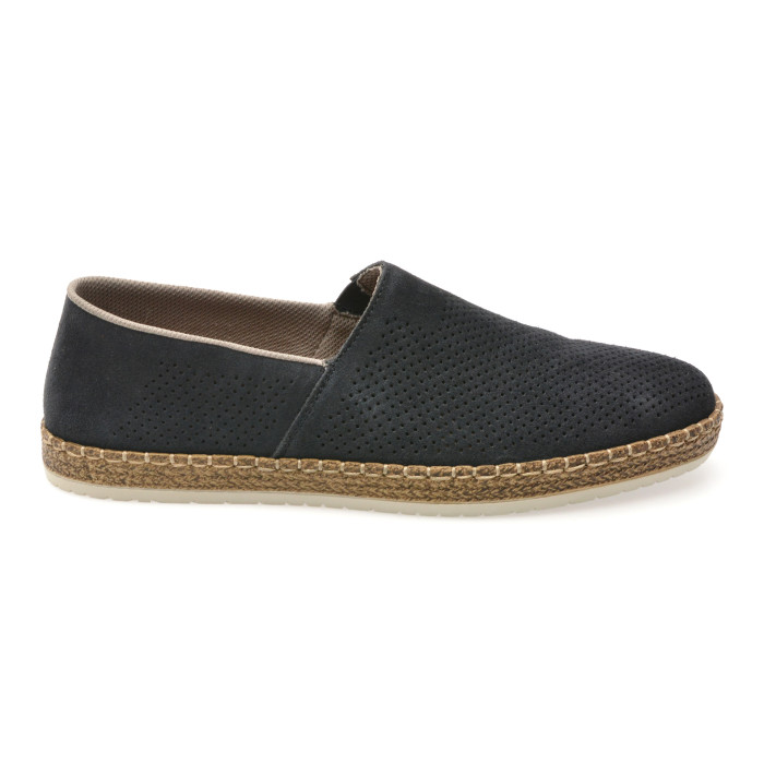 Pantofi RIEKER bleumarin, B5285, din piele naturala
