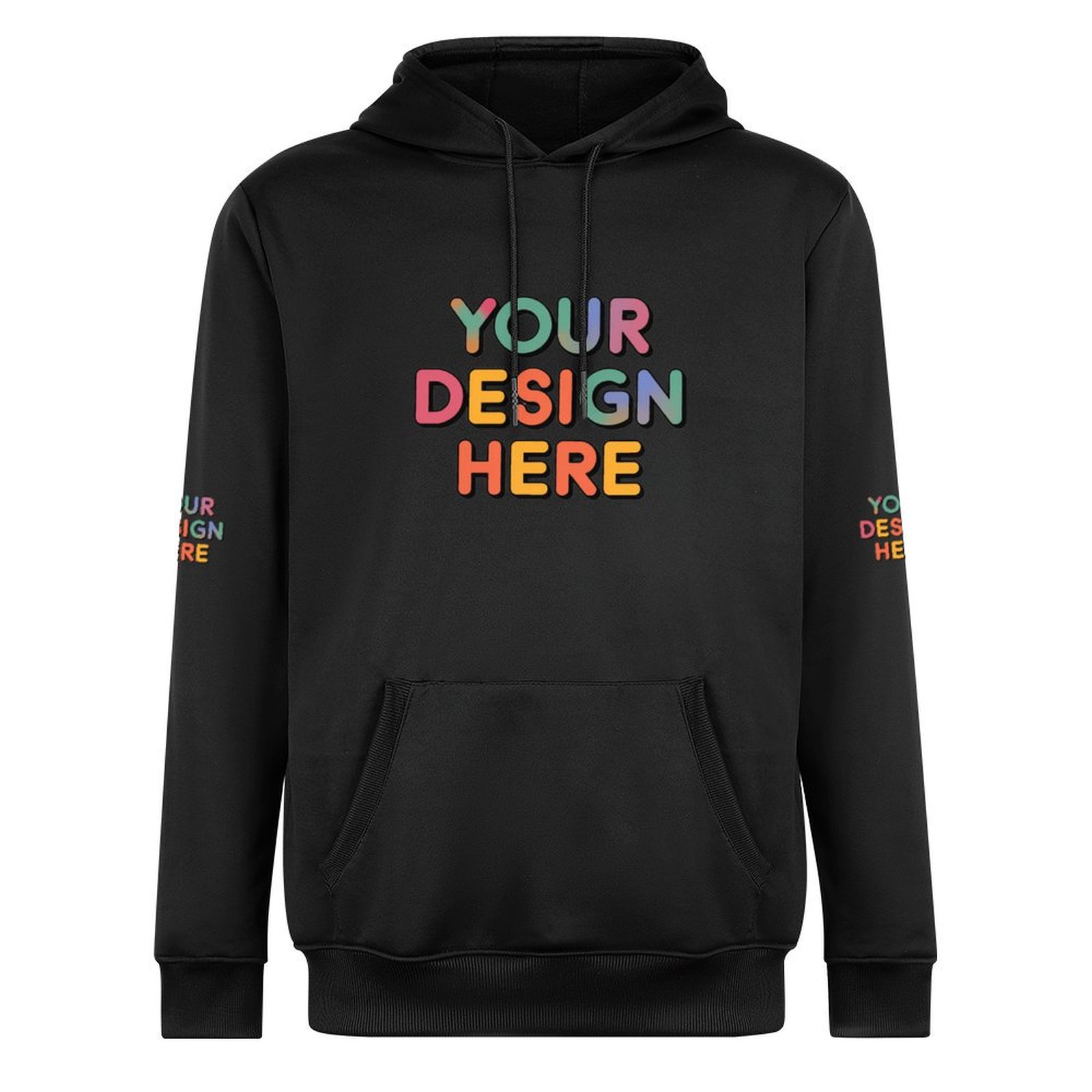 Custom Men’s Comfortable All-Over Print Sweater for Everyday Wear