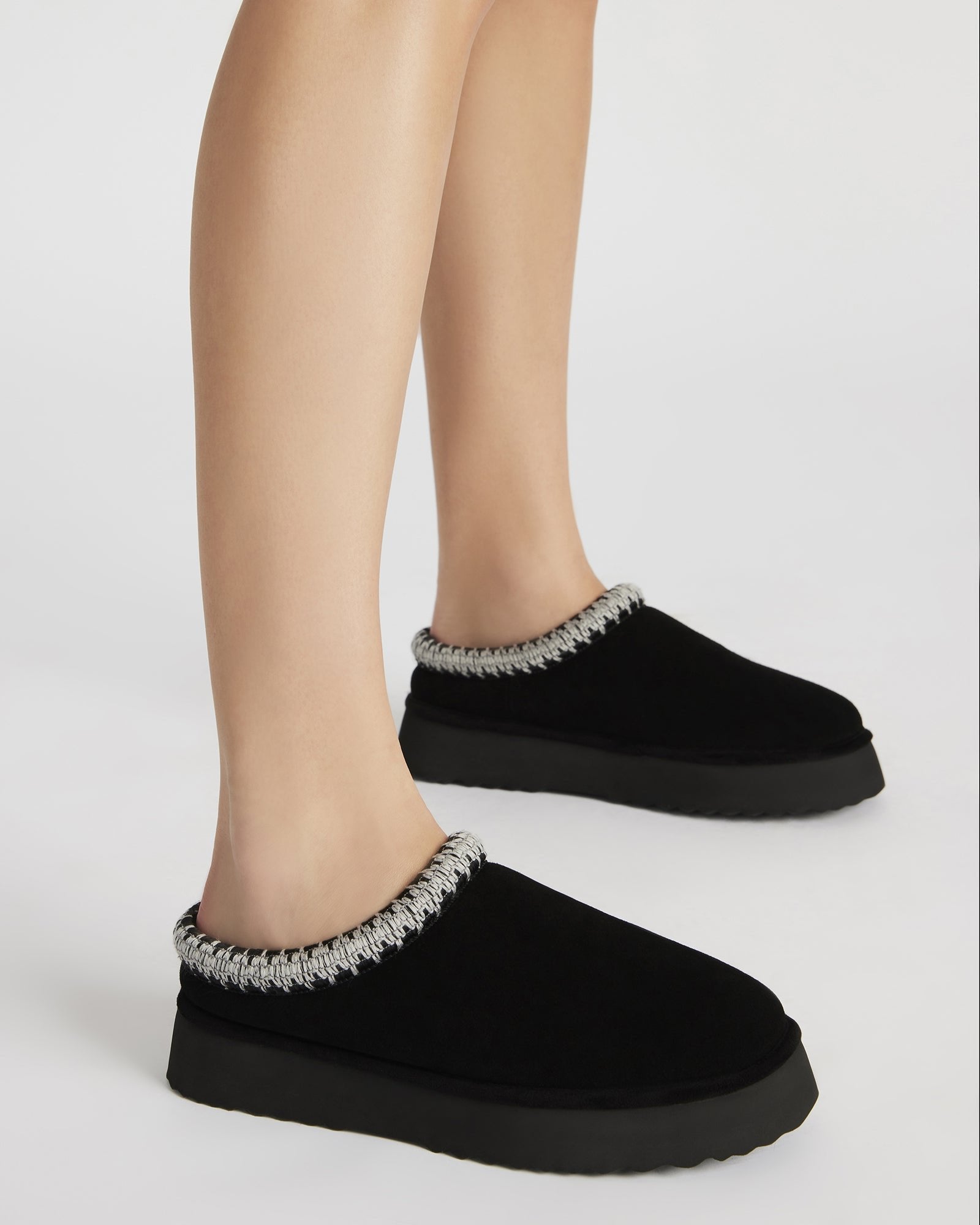 Selena-2 Black Suede