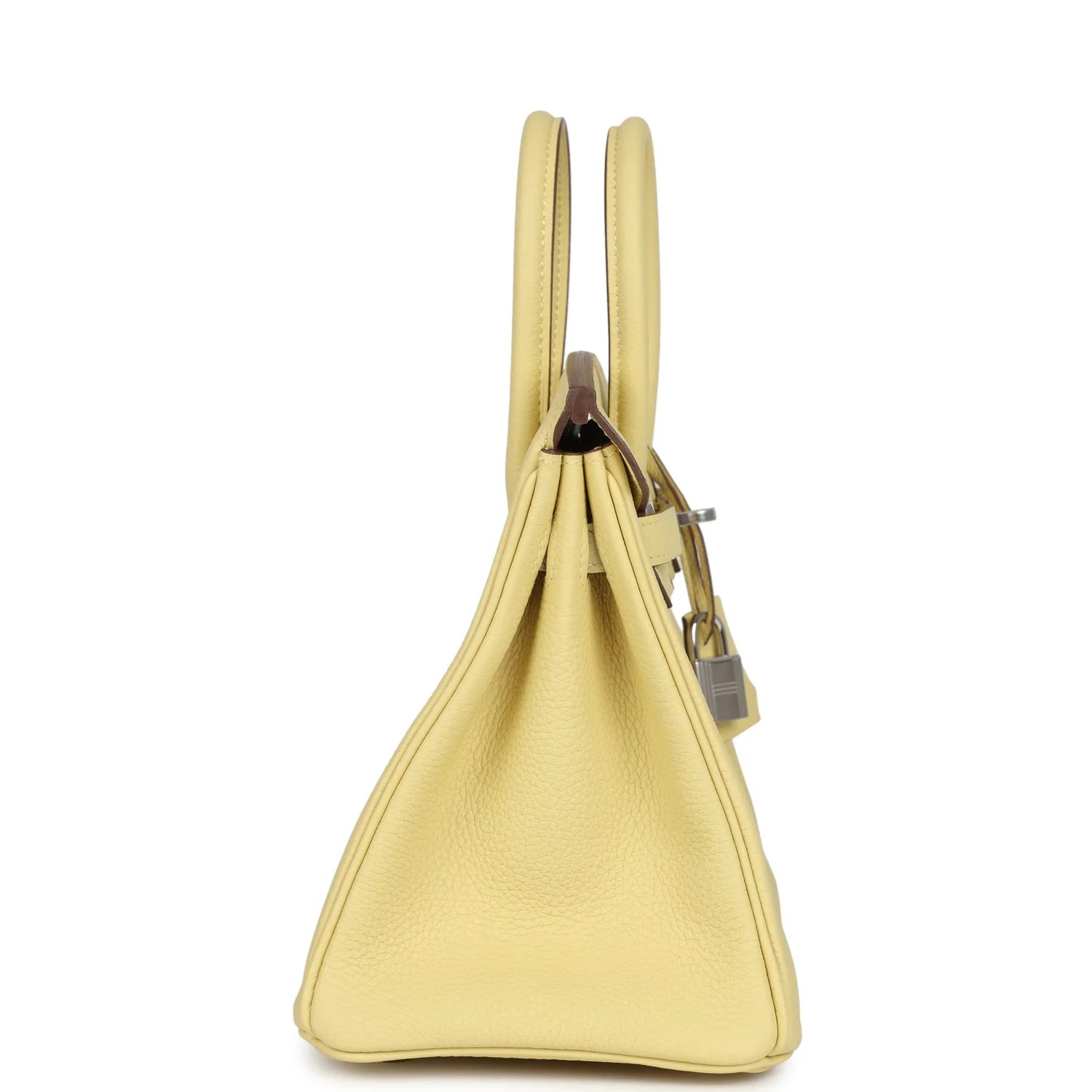 Hermes Birkin 25 Jaune Poussin Togo Palladium Hardware