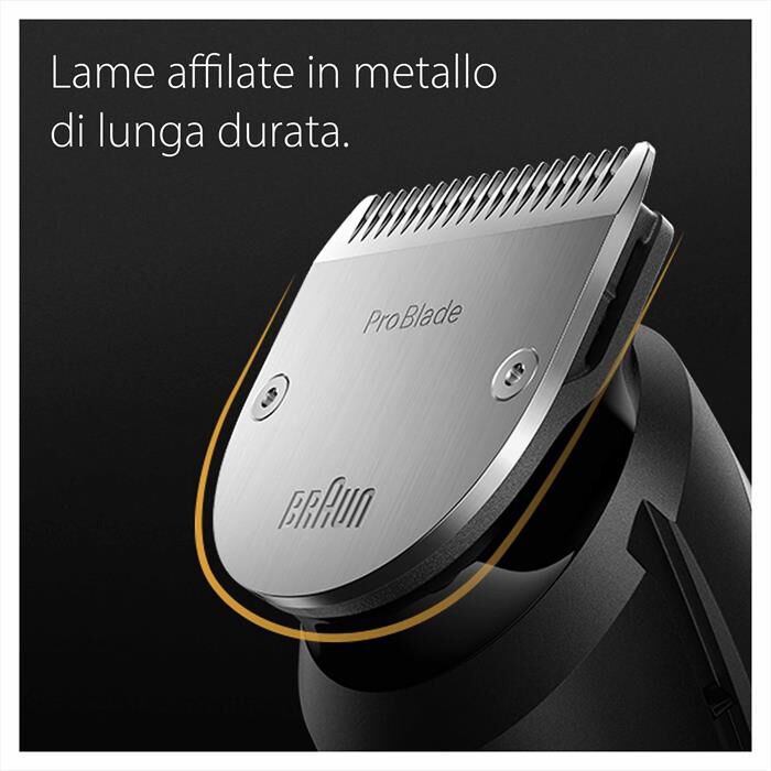 BRAUN - Regolabarba BT9420-NERO/GRIGIO