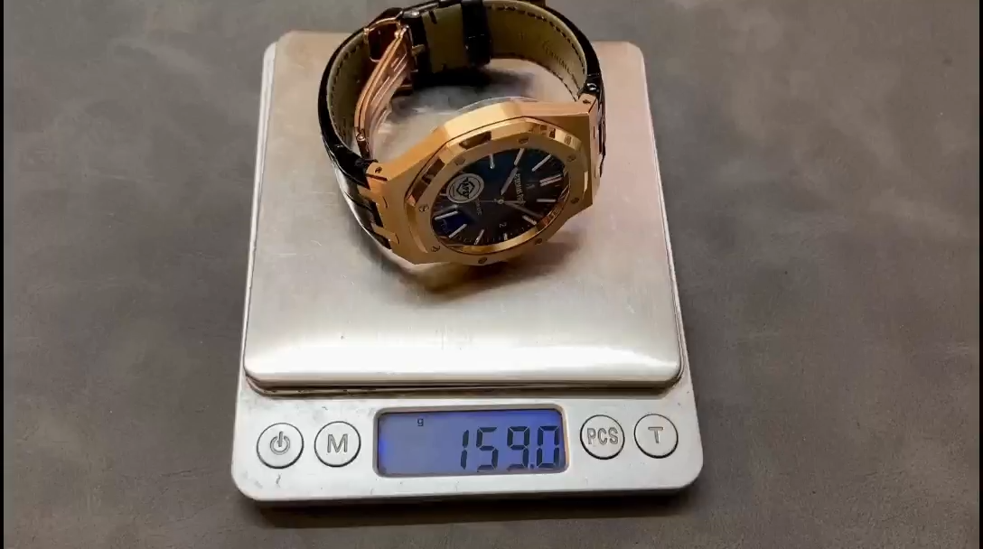 AP Royal Oak 1:1 Clone 41 Blue Dial 15400OR.OO.D002CR.01 Leather Strap