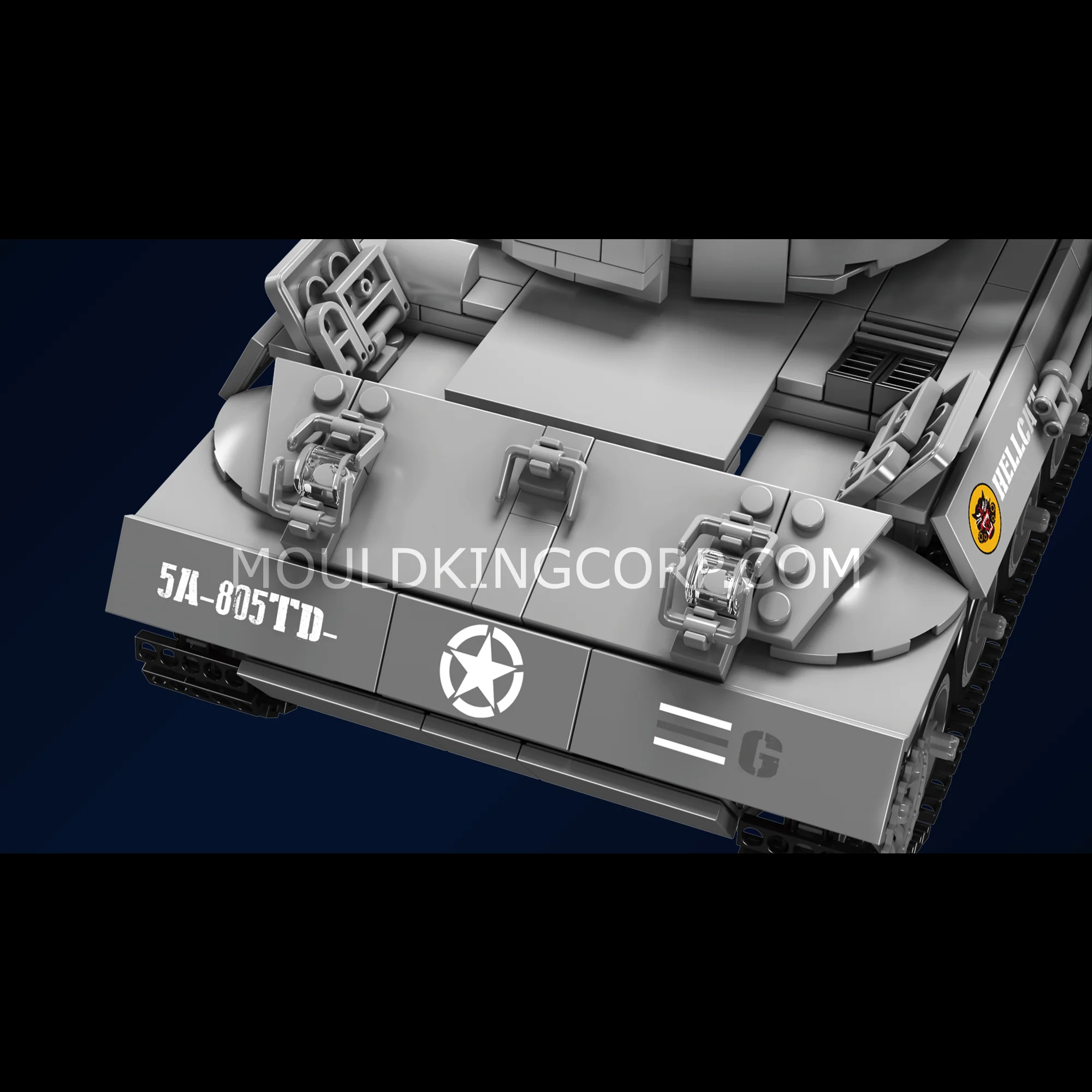 Mould King 20032 M16 Hellcat Tank Destroyer Building Set | 971 Pcs