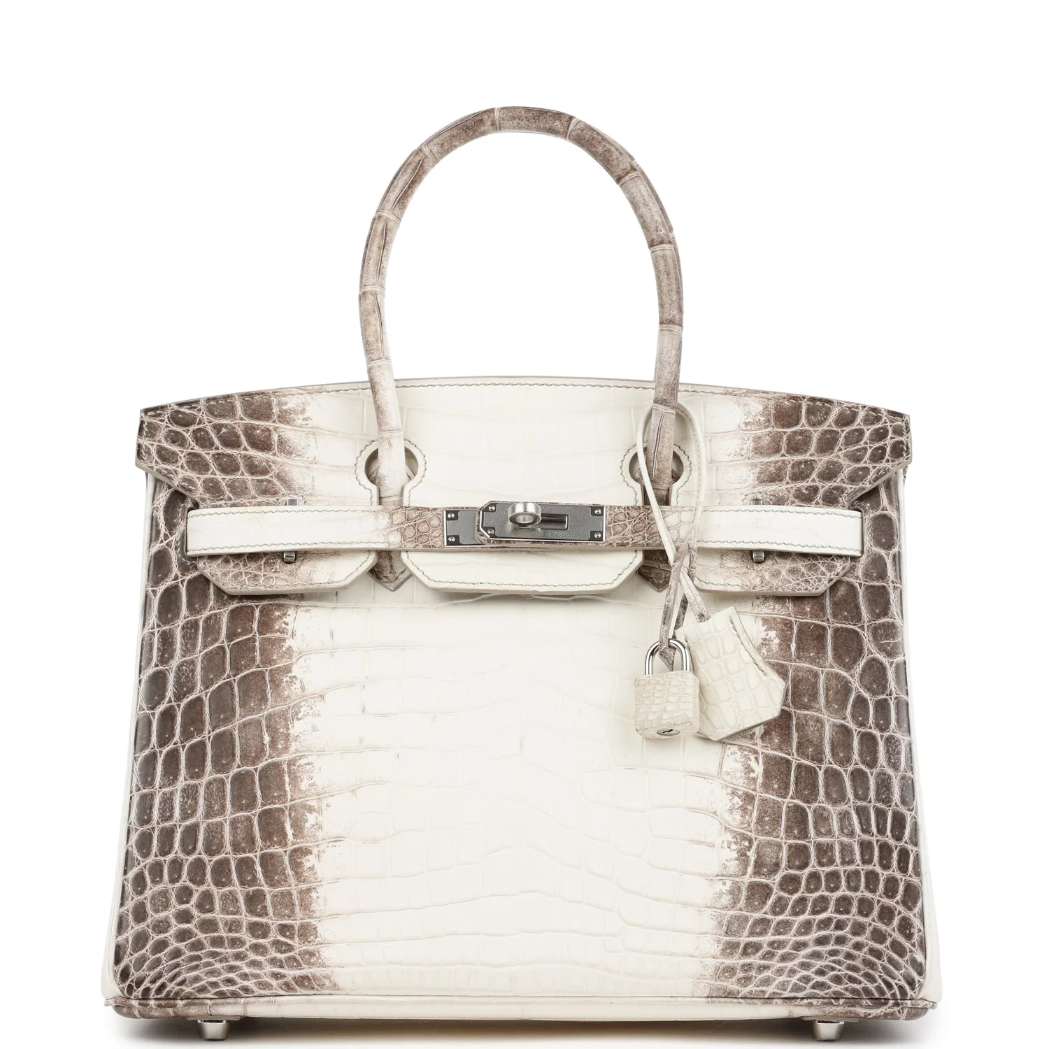 Hermes Birkin 30 Himalaya Niloticus Crocodile Palladium Hardware