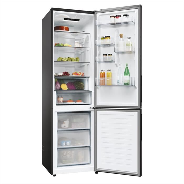 CANDY - Frigorifero combinato CNCQ2T620EB Classe E 409 lt-Black