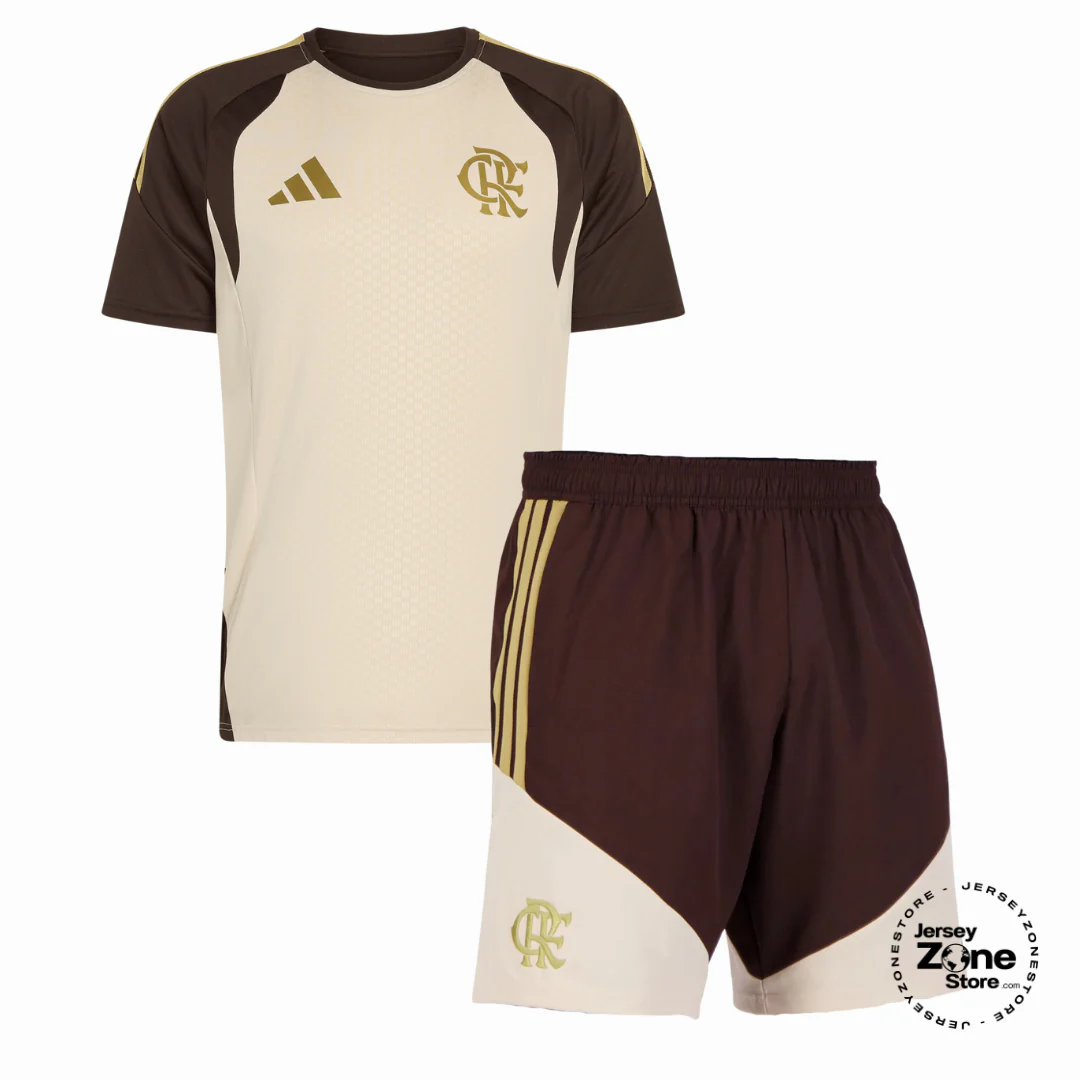 Conjunto Infantil Flamengo Treino Tecnico 2026 Kit Kids