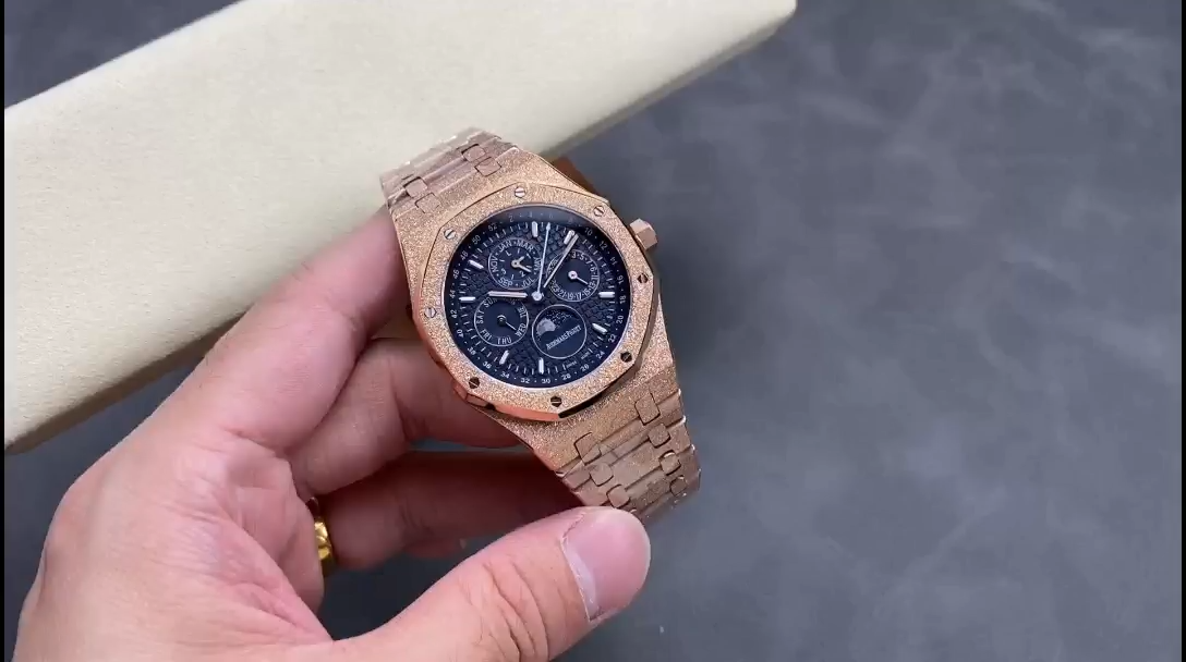 AP Royal Oak 26574OR.OO.1220OR.03 Perpetual Calendar 1:1 Clone 41 Blue Dial