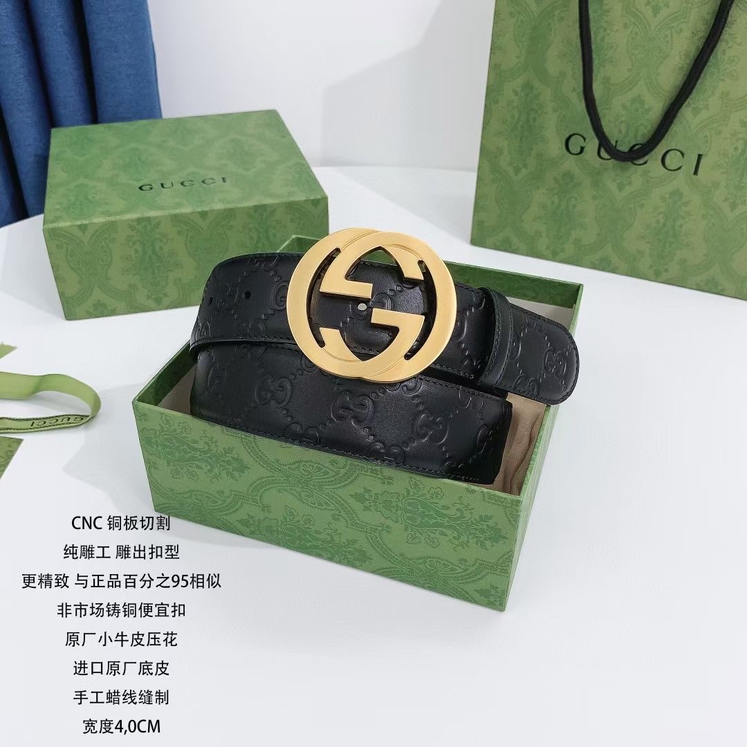 Gucci Men Belt Width 3.8cm