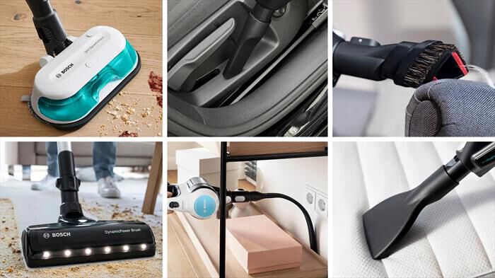 BOSCH - Aspirapolvere ricaricabile BCS71HYG4-Black,White