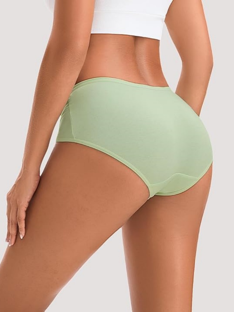 VALENTINIANA Womens Underwear Cotton Hipster Panties Regular