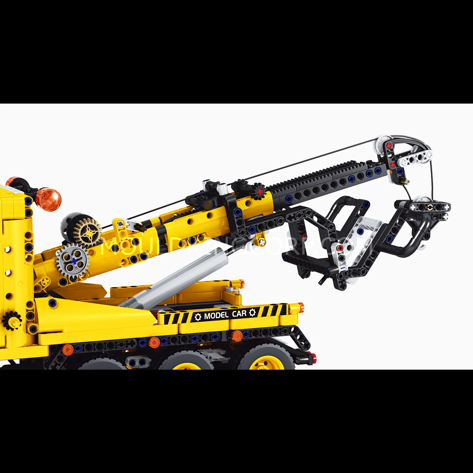 MOULD KING 17011 Road Trailer Building Block Set | 1,277 PCS