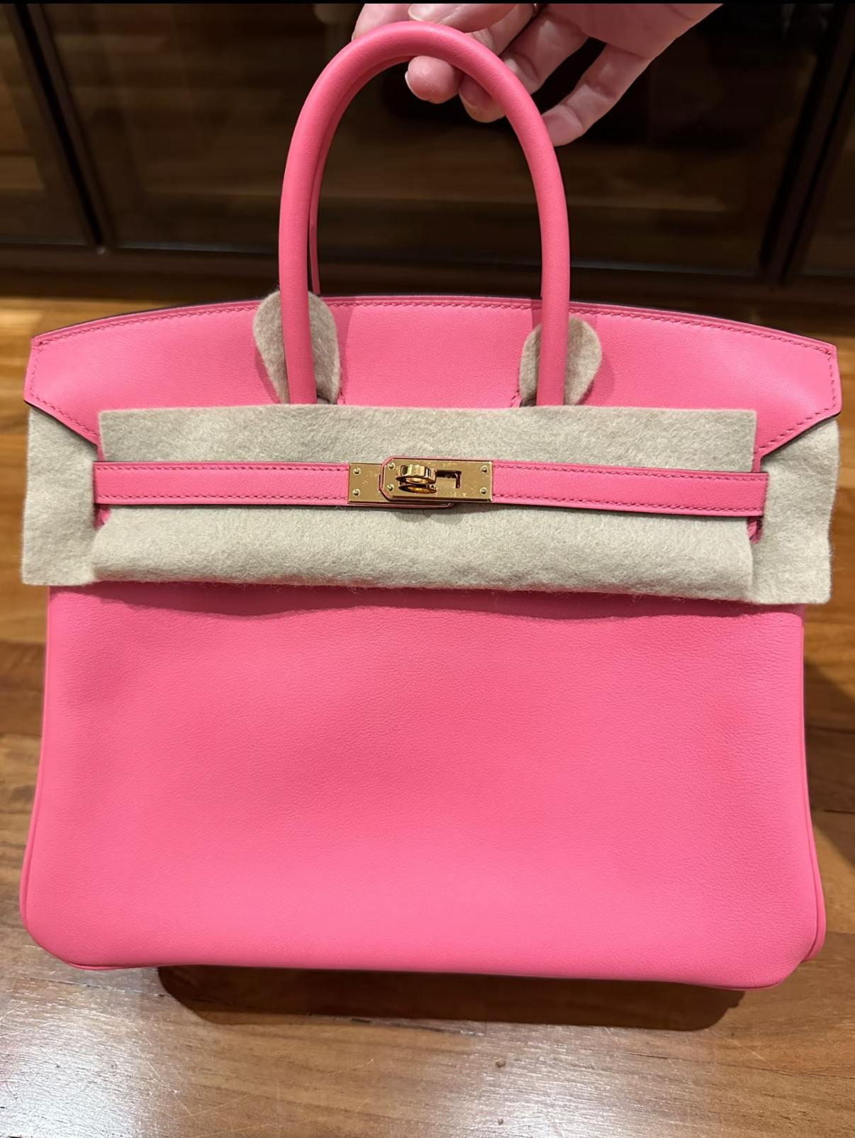 Hermès Birkin 25-35 Light Pink TOGO Custom