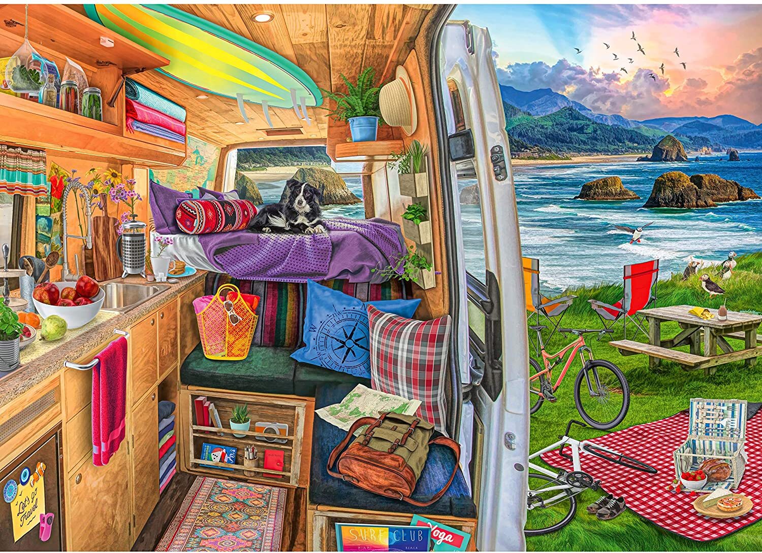 Rig Views 1000 Piece Puzzle