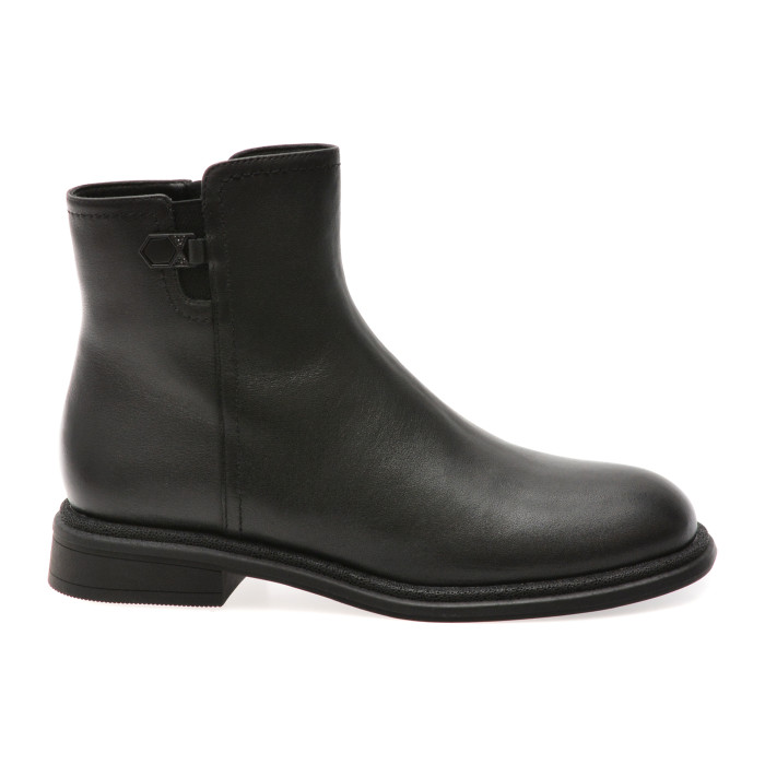 Ghete GRYXX negre, DX01325, din piele naturala