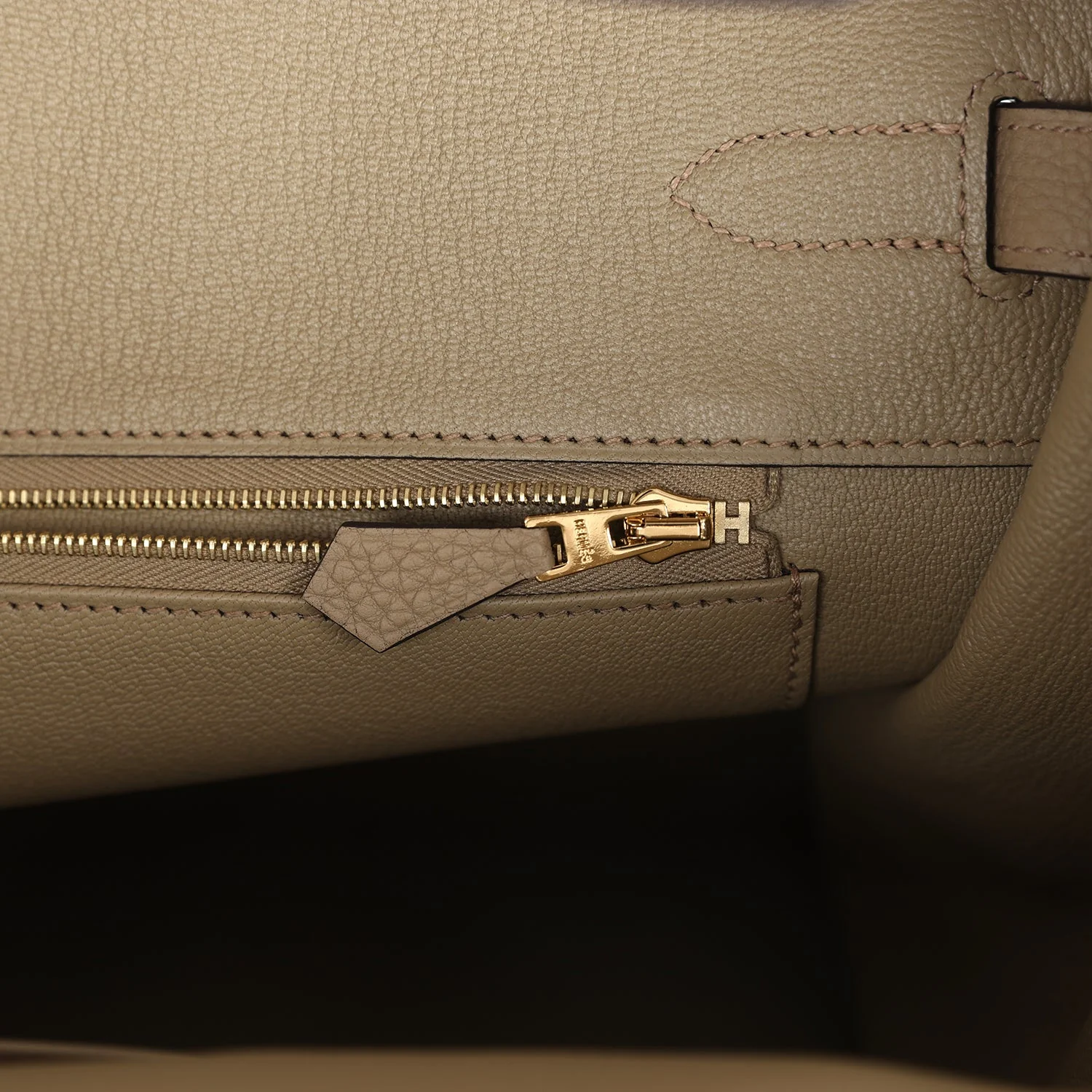 Hermes Birkin 35 Beige Marfa Togo Gold Hardware