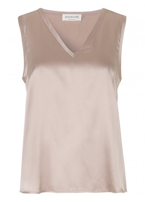 Figure-Flattering Silk‌ Top