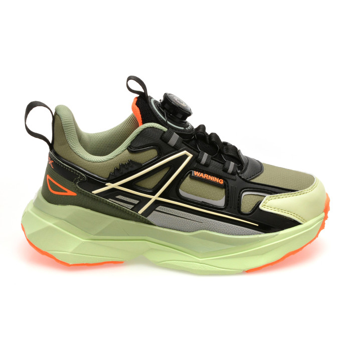 Pantofi sport SELECTION KIDS negri, 8038, din piele ecologica