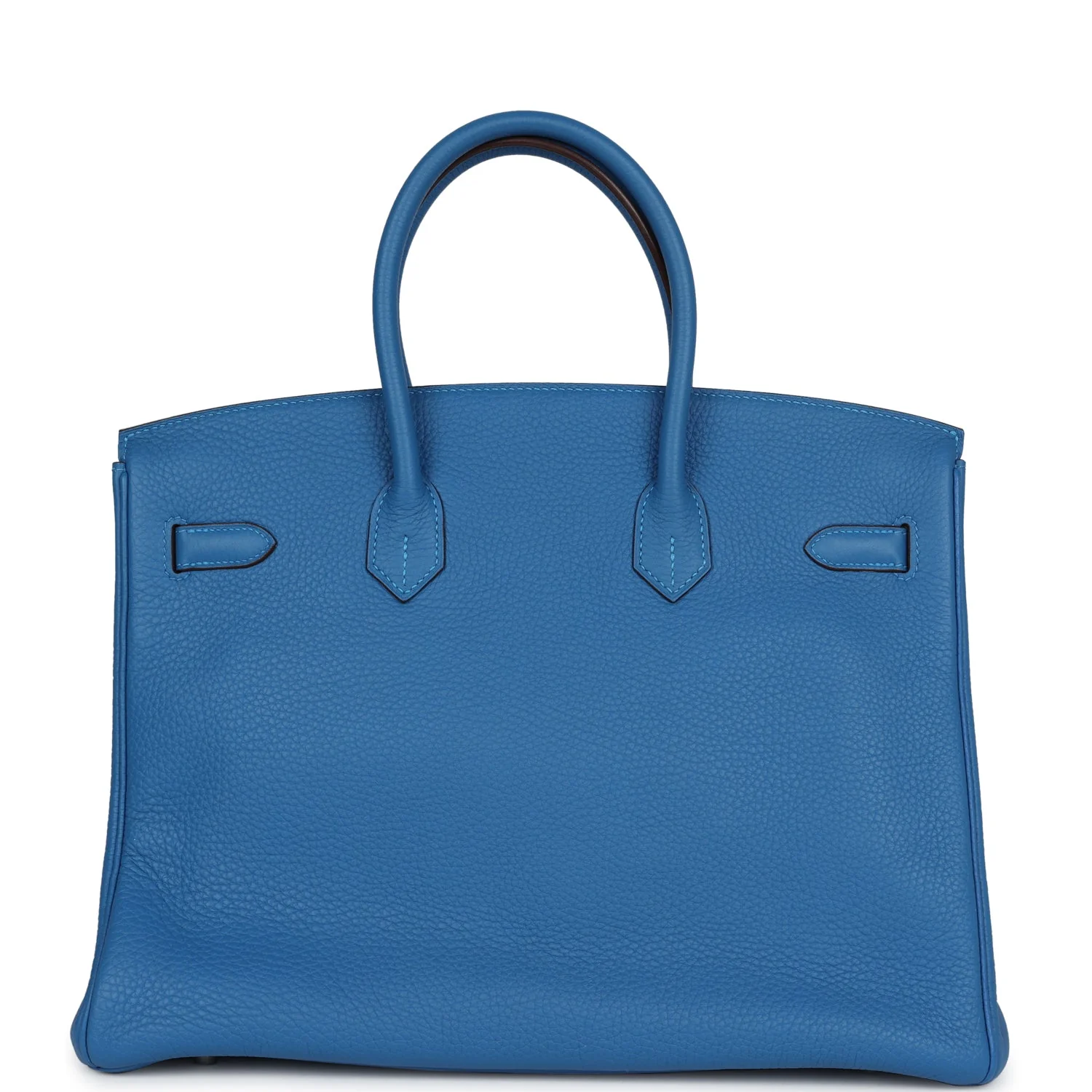 Hermes Birkin 35 Mykonos Clemence Palladium Hardware