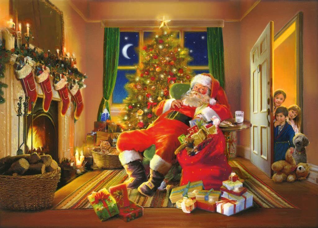 Christmas Limited Edition Santas’s Caught 1000 Piece Puzzle