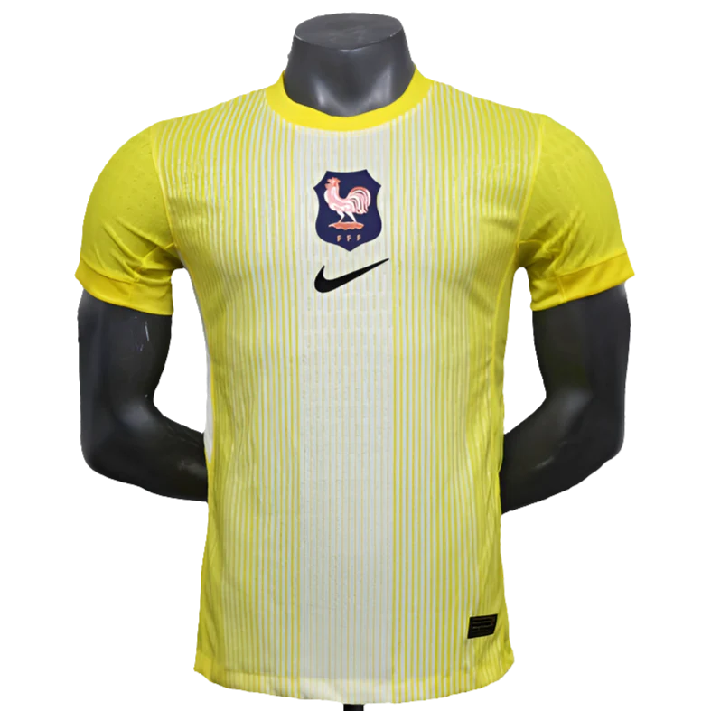 France 25/26 Goalkeeper Jersey - Yellow - Player Version