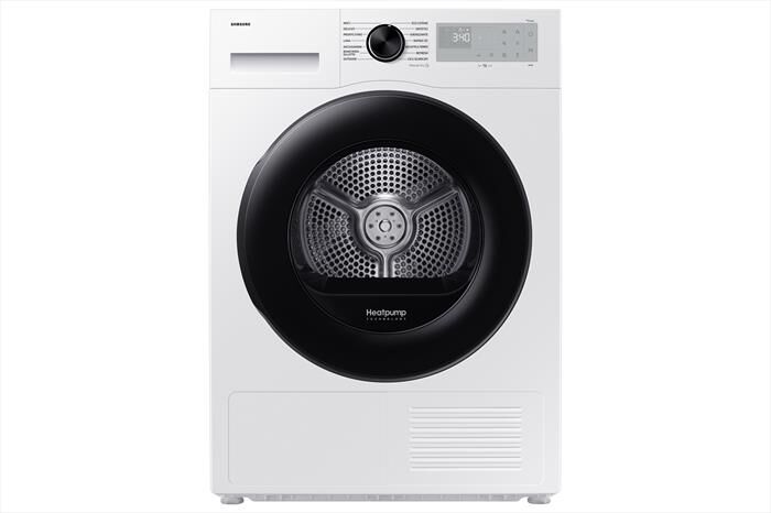 SAMSUNG - Asciugatrice DV90DG52A0AHET 9KG Classe C-Bianco oblò nero display silve