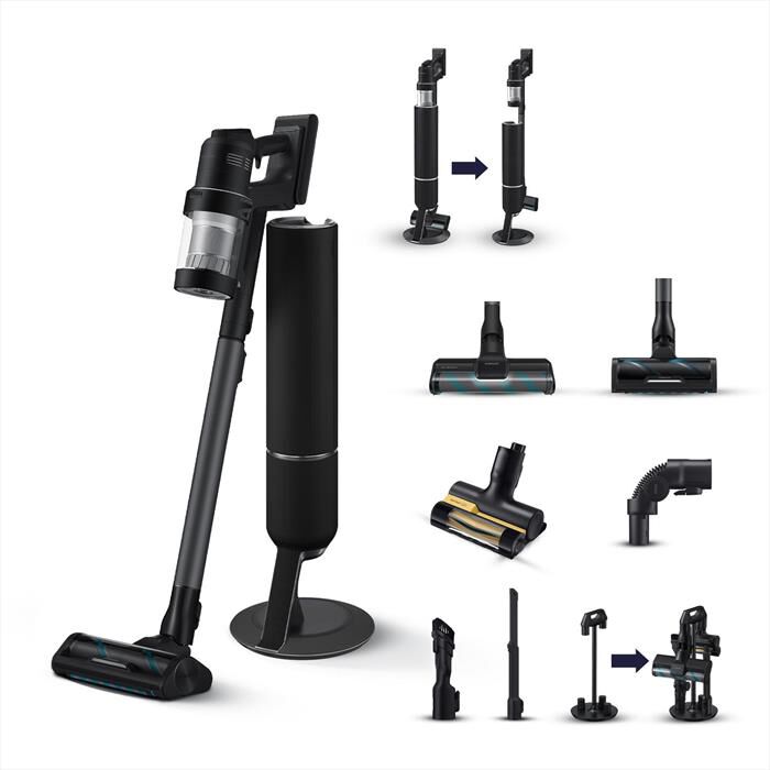 SAMSUNG - Scopa elettrica VS90F40DEK/WA-Satin black