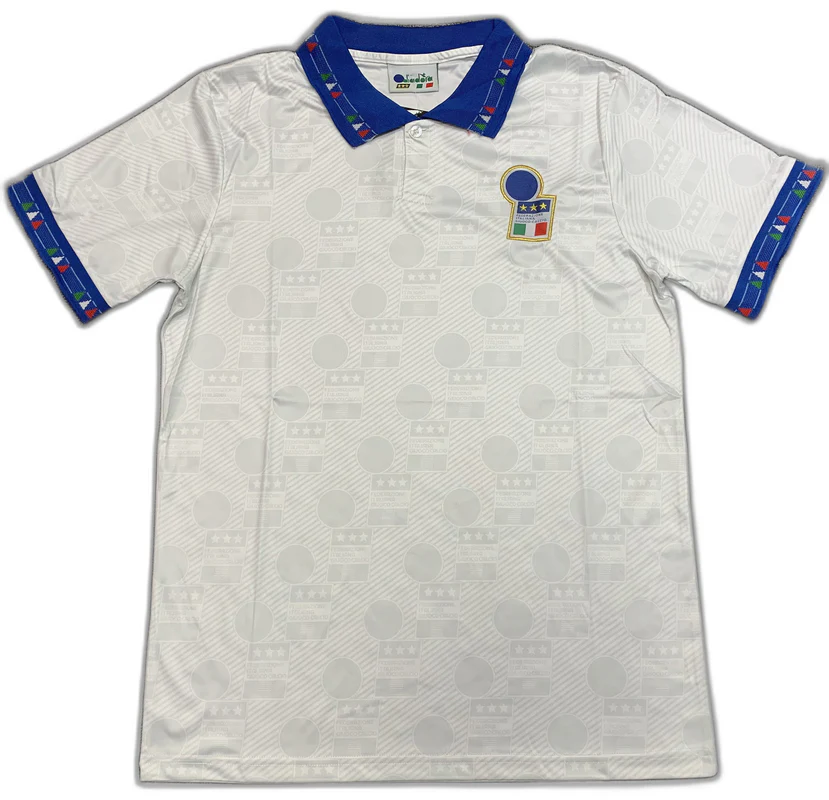 Italy 1994 II Away Jersey - Retro Version