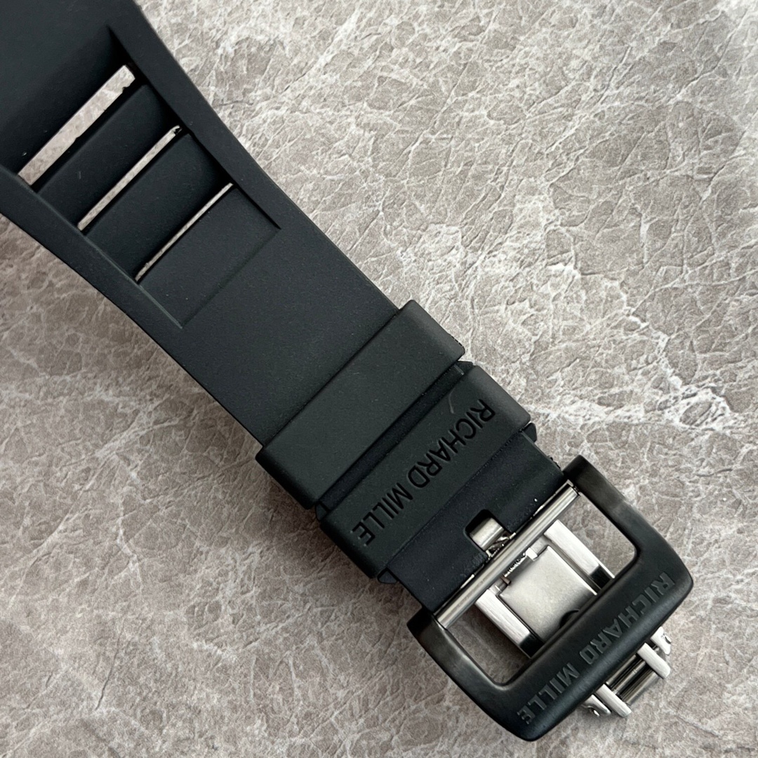 Richard Mille RM 67-02 Automatic Sebastian Ogier Black Rubber Strap