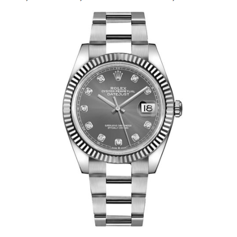 Rolex Datejust 41 Diamond Dial Men's Watch 126334-0005