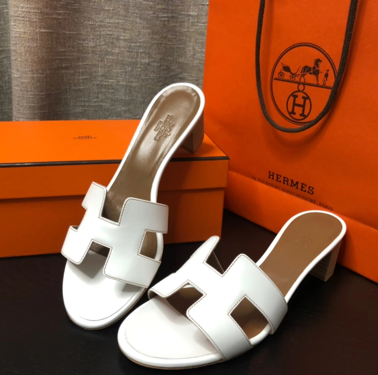 Hermès women's sandals custom