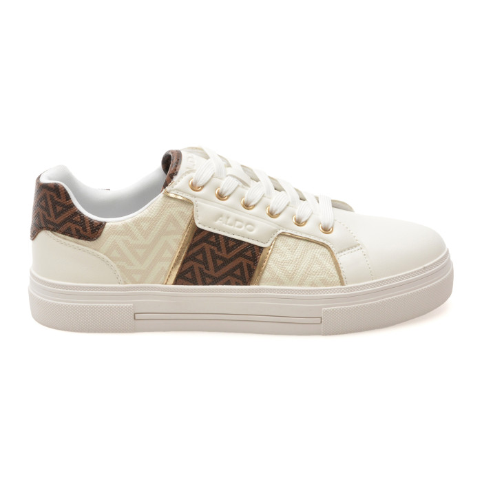 Pantofi sport ALDO albi, BERENTERIEL 125, din piele ecologica