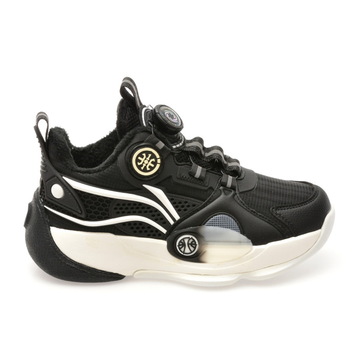 Pantofi sport SELECTION KIDS negri, 25839, din material textil