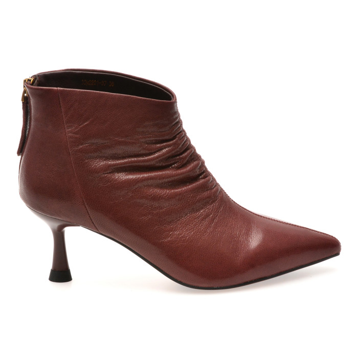 Botine elegante EPICA visinii, 33M2201, din piele naturala