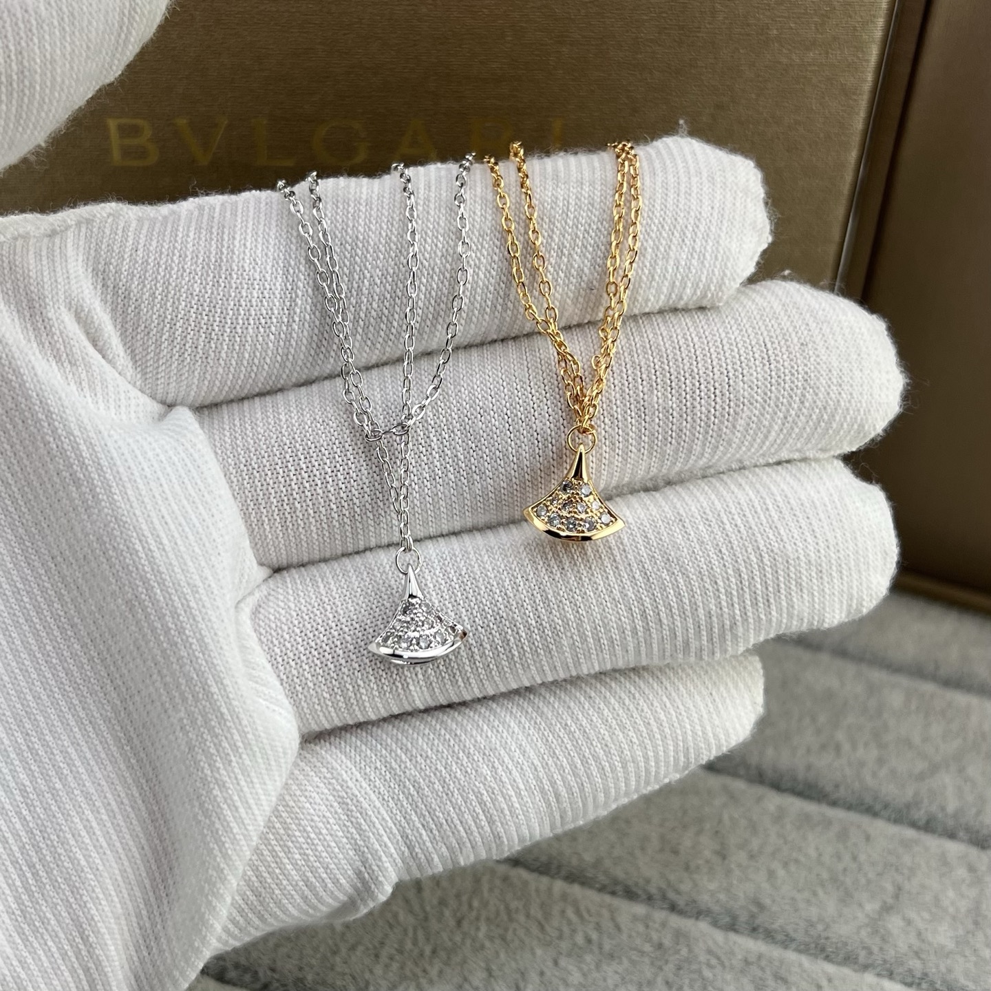 Single-fan full-diamond bracelet - Artisantouchss