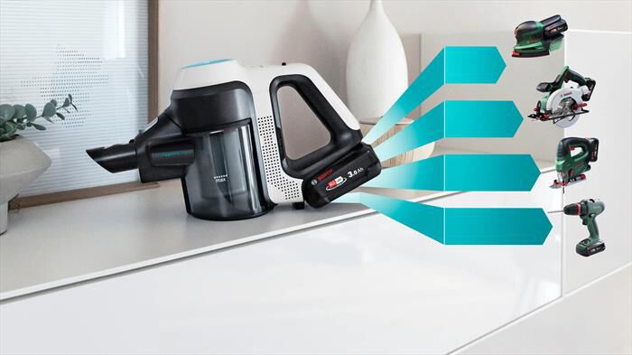 BOSCH - Aspirapolvere ricaricabile BCS71HYG4-Black,White