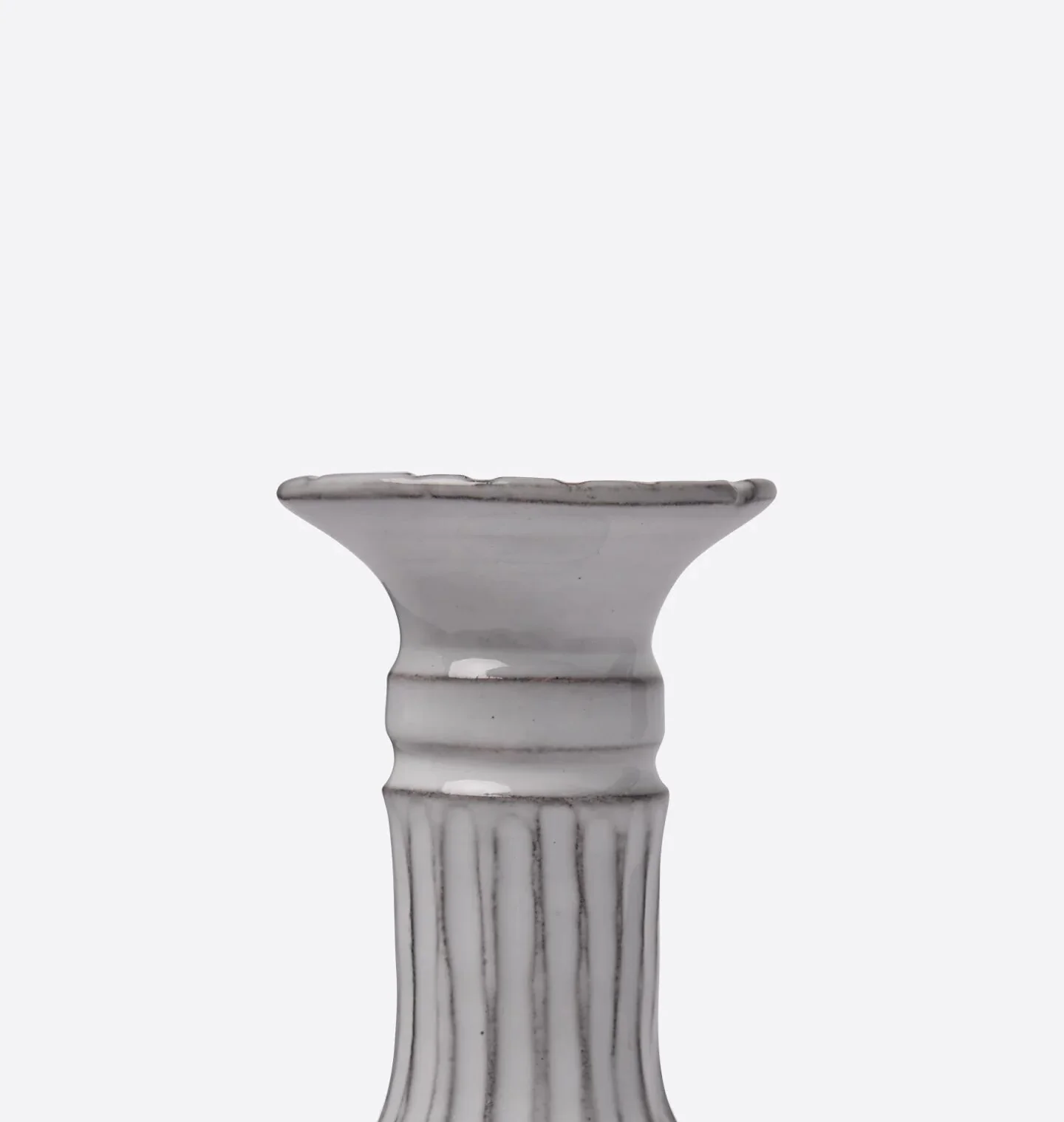 Radi Fluted Candleholder