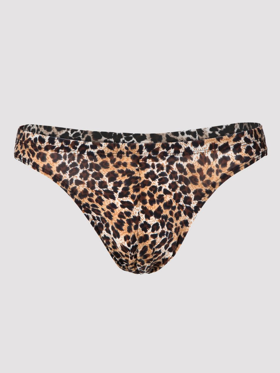 LHM Leopard Print Thong