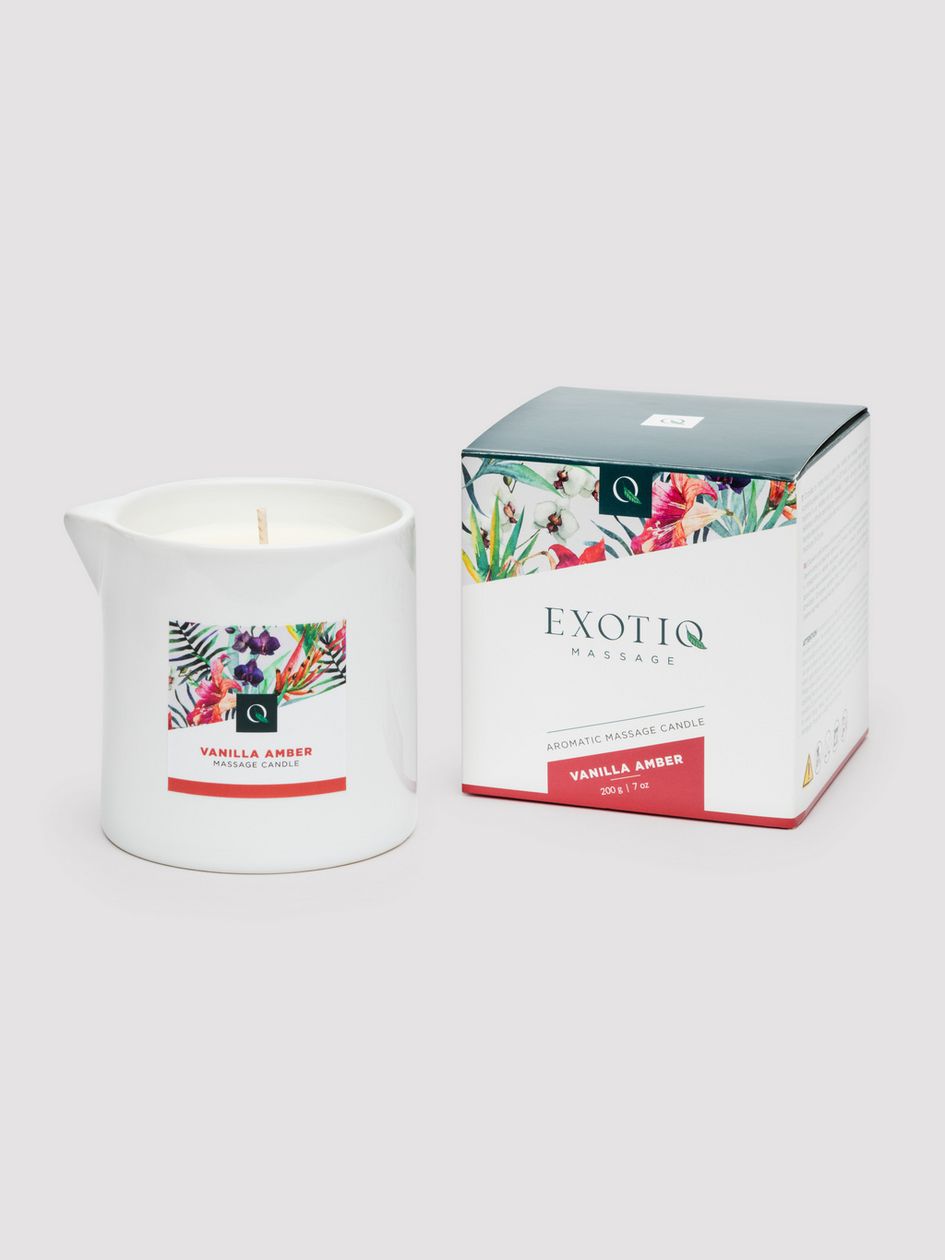 Exotiq Massage Candle Vanilla Amber - 200g