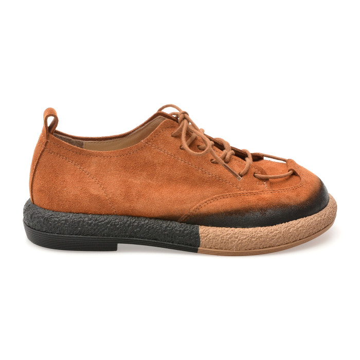 Pantofi GRYXX maro, 3642609, din piele intoarsa