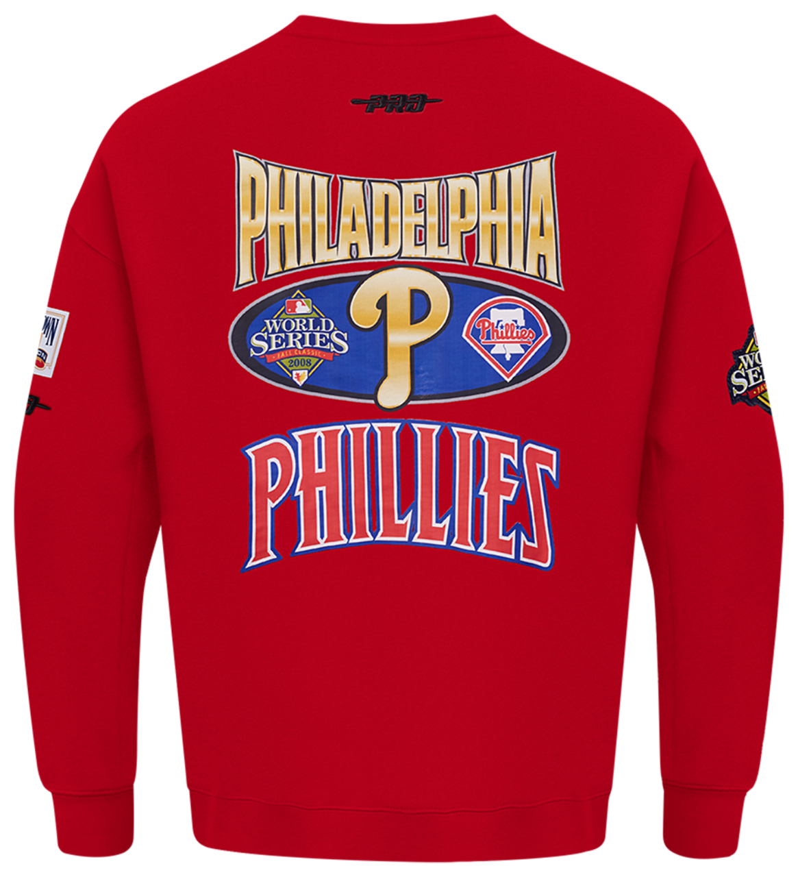 Pro Standard Phillies Champs Drop Shoulder Crew