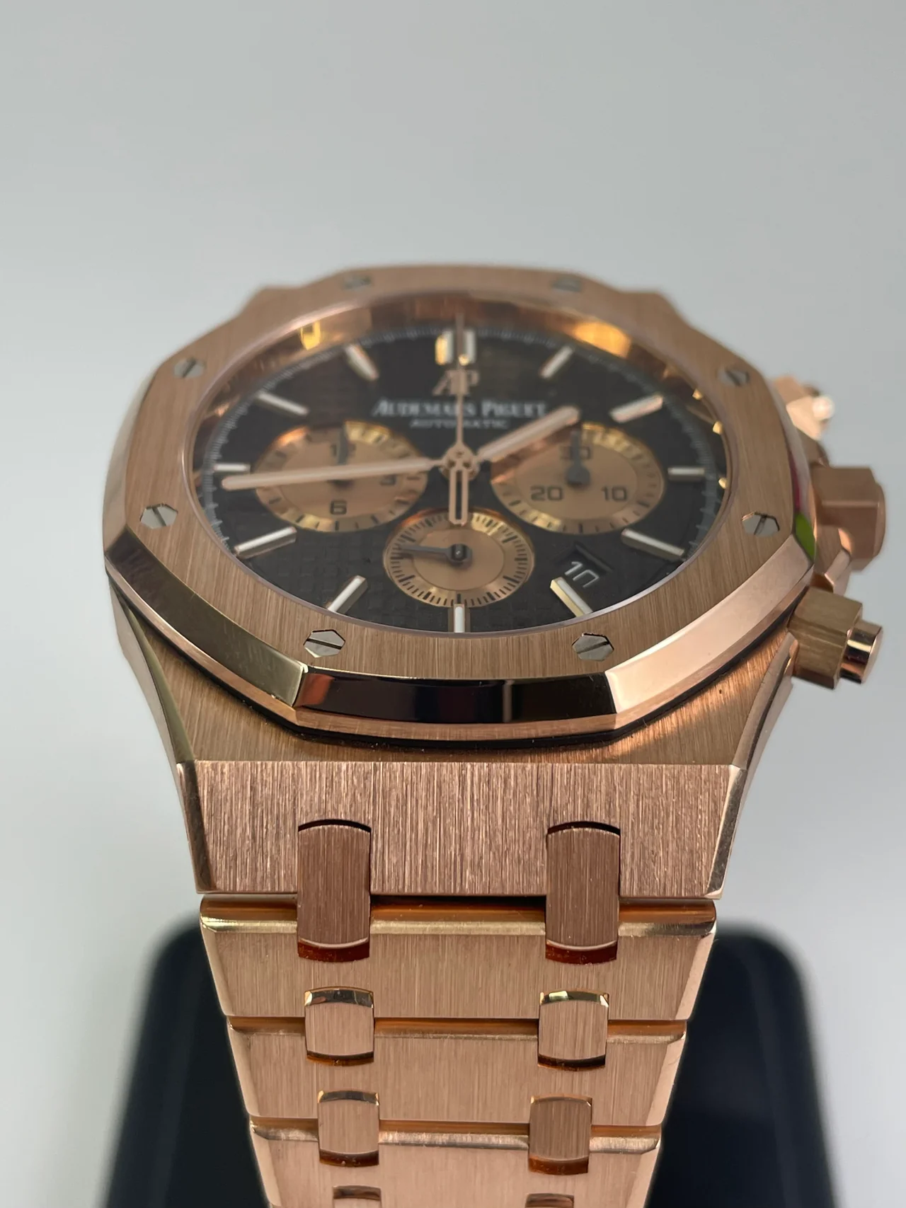 ROYAL OAK Pink Gold Brown Dial CHRONOGRAPH 41mm