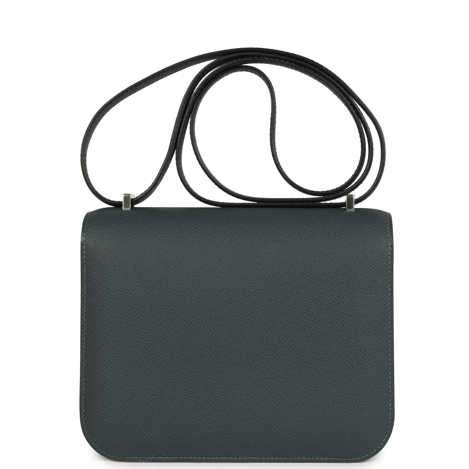 Hermes Constance 18 Gris Misty Epsom Lacquered Palladium Hardware