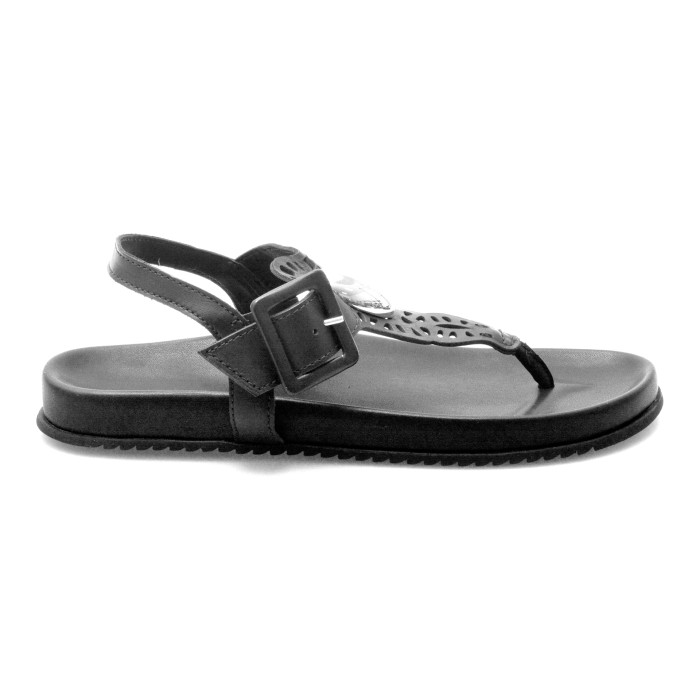 Sandale FLAVIA PASSINI negre, 364609, din piele naturala