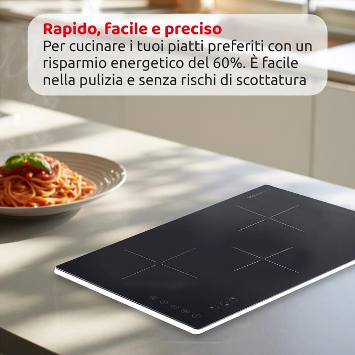 MELCHIONI FAMILY - Piastra a induzione 2 fuochi OBLIVION 3-nero