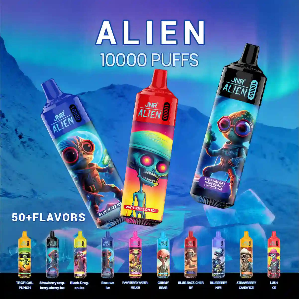 Alien 10K Puffs Disposable Vape - JNR Vape Puff