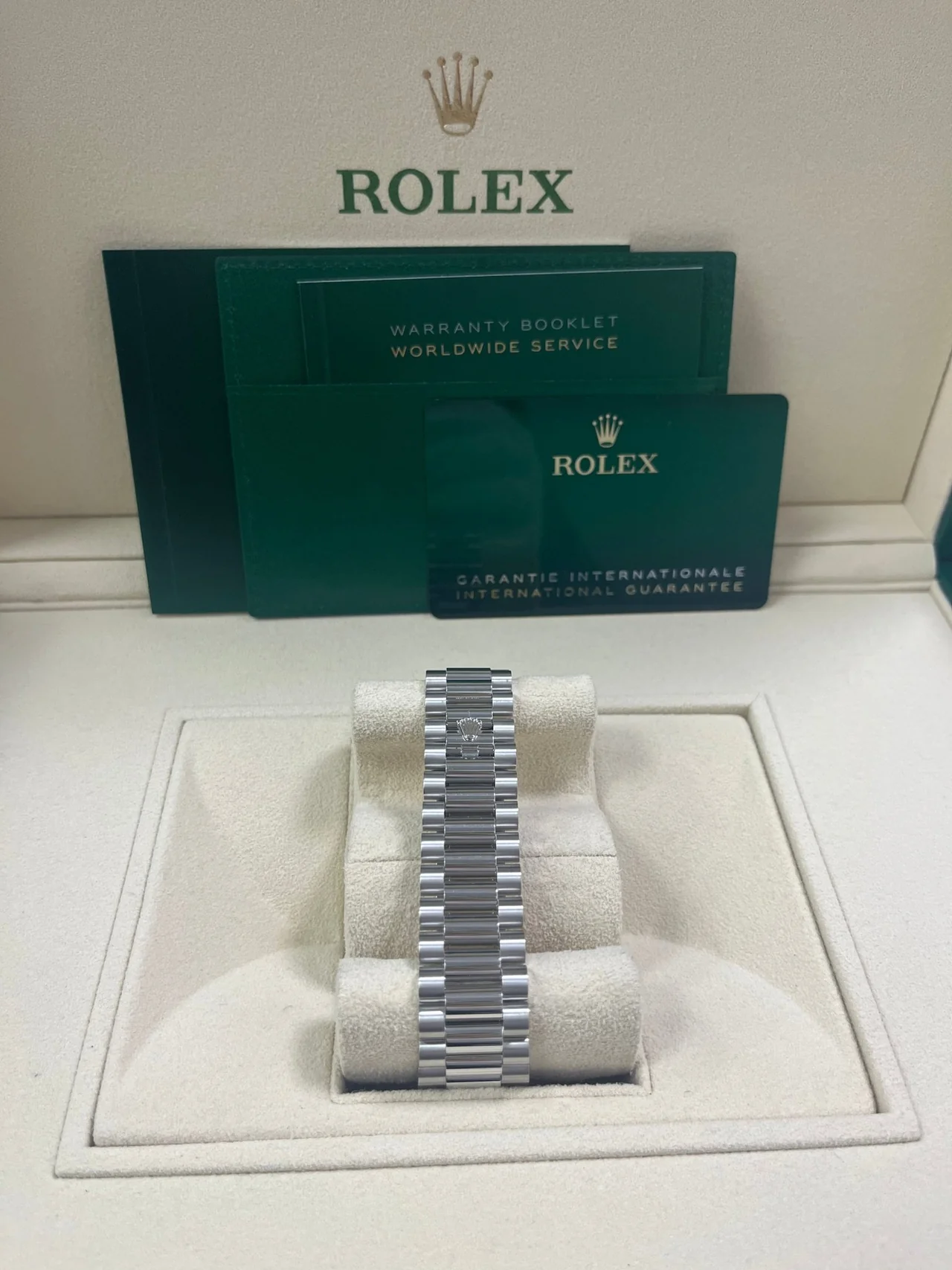 Rolex Day-Date 40 Ice Blue Dial m228236 0018 Men's Watch