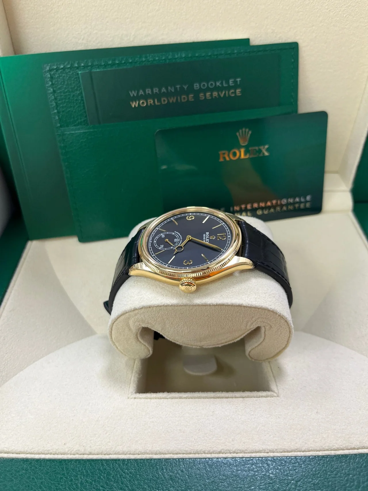 Rolex 1908 Yellow Gold 52508 0002 39 mm Replica Watch