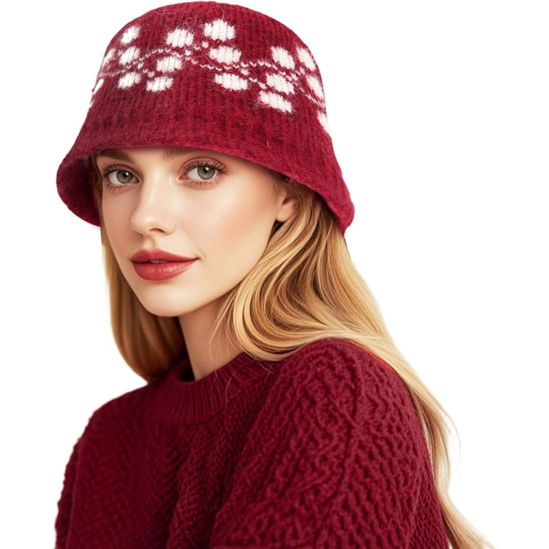 Fashion Women Flower Cloche Caps