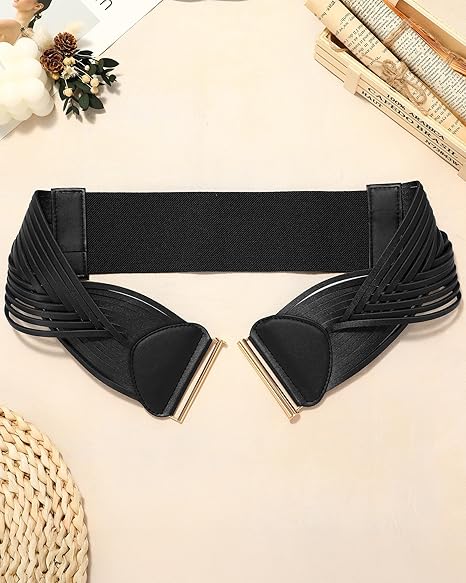 BELTIQUE Women Wide Elastic Belts